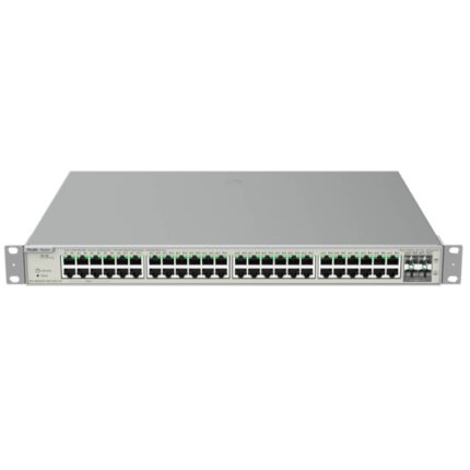 Ruijie RG-NBS5200-48GT4XS-UP Switch con Autonegociacion - 48 Puertos Ethernet hasta 1Gbps - 4x SFP+ hasta 10Gbps - PoE/PoE+/PoE++ hasta 740W - Fuente de Alimentacion Fija - Color Acero