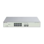 Ruijie RG-NBS5300-8MG2XS-UP Switch con Autonegociacion - 8 Puertos Ethernet hasta 2.5Gbps - 2x SFP+ hasta 10Gbps - PoE/PoE+/PoE++ hasta 370W - Fuente de Alimentacion Fija - Color Acero
