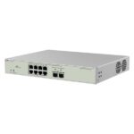 Ruijie RG-NBS5300-8MG2XS-UP Switch con Autonegociacion - 8 Puertos Ethernet hasta 2.5Gbps - 2x SFP+ hasta 10Gbps - PoE/PoE+/PoE++ hasta 370W - Fuente de Alimentacion Fija - Color Acero - immagine 3