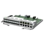 Ruijie M6000-16SFP8GT2XS Tarjeta Switch de Expansion Mixta para Chasis - 8 Puertos Ethernet hasta 1Gbps - 16x SFP hasta 1Gbps - 2x SFP+ hasta 10Gbps - Color Acero