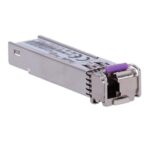 Ruijie NIS-GE-SFP-20KM-SM1550-BIDI Modulo Transceptor SFP - Fibra Optica hasta 20km - Bidireccional - Conector LC - Transmision a 1310nm y Recepcion a 1550nm - Color Acero - immagine 3