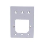 Ruijie RG-RAP1200(P)-MNT Pack de 10 Placas de Montaje para Punto de Acceso Rap1200(P) - Universal para Cajas de Conexion US/EU - Color Blanco