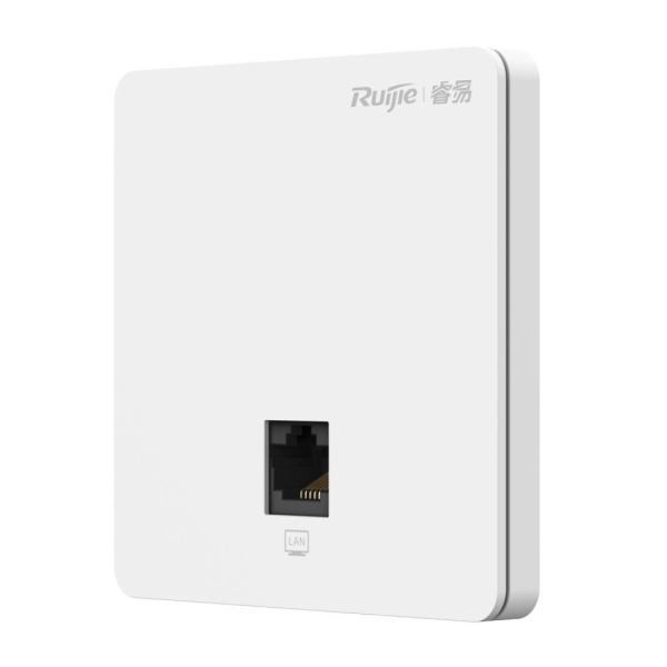 Ruijie RG-RAP1200(F) Punto de Acceso de Doble Banda - PoE - 1.3Gbps - 2x RJ45 - WiFi 5 AC1300 - Ethernet - Antenas Internas - Color Blanco Ruijie RG-RAP1200(F) Punto de Acceso de Doble Banda - PoE - 1.3Gbps - 2x RJ45 - WiFi 5 AC1300 - Ethernet - Antenas Internas - Color Blanco