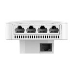 Ruijie RG-RAP1200(P) Punto de Acceso de Doble Banda - Rack 1U - 1.3Gbps - 4x RJ45 - WiFi 5 AC1300 - Ethernet - Antenas Internas - Color Blanco - immagine 2