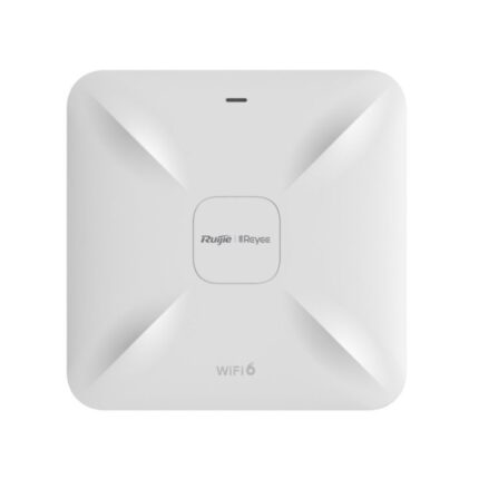 Ruijie RG-RAP2260(G) Punto de Acceso de Doble Banda - Montaje en Techo - 1.8Gbps - WiFi 6 AX1800 - 2x RJ45 - Antenas Internas Ethernet - Color Blanco
