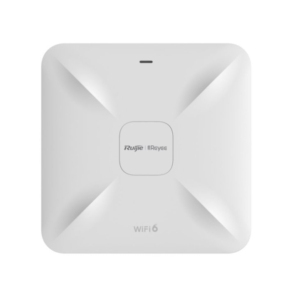 Ruijie RG-RAP2260(G) Punto de Acceso de Doble Banda - Montaje en Techo - 1.8Gbps - WiFi 6 AX1800 - 2x RJ45 - Antenas Internas Ethernet - Color Blanco Ruijie RG-RAP2260(G) Punto de Acceso de Doble Banda - Montaje en Techo - 1.8Gbps - WiFi 6 AX1800 - 2x RJ45 - Antenas Internas Ethernet - Color Blanco
