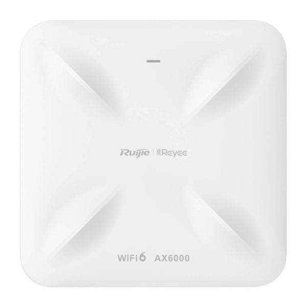 Ruijie RG-RAP2260(H) Punto de Acceso de Doble Banda - Montaje en Techo - PoE - 6Gbps - WiFi 6 AX6000 - 2x RJ45 LAN 2.5Gbps - Antenas Integradas Gestion con App - Color Blanco Ruijie RG-RAP2260(H) Punto de Acceso de Doble Banda - Montaje en Techo - PoE - 6Gbps - WiFi 6 AX6000 - 2x RJ45 LAN 2.5Gbps - Antenas Integradas Gestion con App - Color Blanco