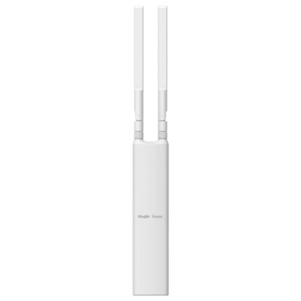 Ruijie RG-RAP52-OD Punto de Acceso para Exterior - Doble Banda - PoE - IP65 - 1.3Gbps - WiFi 5 AC1300 - Tecnologia MIMO 2x2 - Antenas Externas Omnidireccionales Ethernet - Color Blanco
