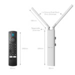 Ruijie RG-RAP52-OD Punto de Acceso para Exterior - Doble Banda - PoE - IP65 - 1.3Gbps - WiFi 5 AC1300 - Tecnologia MIMO 2x2 - Antenas Externas Omnidireccionales Ethernet - Color Blanco - immagine 4