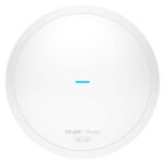 Ruijie RG-RAP62 Punto de Acceso de Doble Banda - Montaje en Techo - PoE - 1.8Gbps - WiFi 6 AX1800 - Gestion con App - Antenas Integradas - Color Blanco