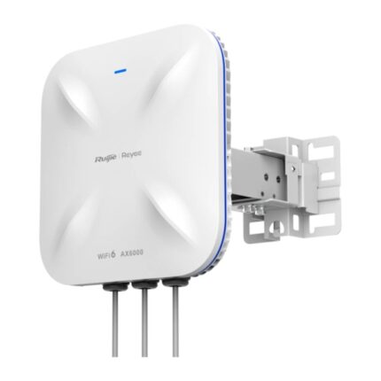 Ruijie RG-RAP6260(H)-D Punto de Acceso para Exterior - Doble Banda - IP68 - 6Gbps - PoE - WiFi 6 AX6000 - Gestion Cloud con App - Antenas Integradas Ethernet - Color Blanco