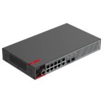 Ruijie RG-S2915-10GT2MS-P-L Switch con Auto-Negociacion - 10 Puertos Ethernet hasta 1Gbps - 2x SFP hasta 2.5Gbps - PoE/PoE+ hasta 125W - Fuente de Alimentacion Fija - Color Negro y Gris - immagine 4