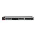Ruijie RG-S2915-48GT4MS-L Switch con Auto-Negociacion - 48 Puertos Ethernet hasta 1Gbps - 4x SFP hasta 2.5Gbps - Fuente de Alimentacion Fija - Color Negro y Gris
