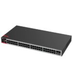 Ruijie RG-S2915-48GT4MS-L Switch con Auto-Negociacion - 48 Puertos Ethernet hasta 1Gbps - 4x SFP hasta 2.5Gbps - Fuente de Alimentacion Fija - Color Negro y Gris - immagine 3