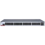 Ruijie RG-CS83-48GT4XS Switch - 48 Puertos Ethernet hasta 1Gbps - 4x SFP+ hasta 10Gbps - Fuente de Alimentacion Fija - Color Negro y Gris