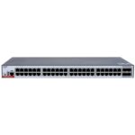 Ruijie RG-CS83-48GT4XS-P Switch - 48 Puertos Ethernet hasta 1Gbps - 4x SFP+ hasta 10Gbps - PoE/PoE+ hasta 405W - Fuente de Alimentacion Fija - Color Negro y Gris