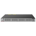 Ruijie RG-CS85-48GT4XS-HPD Switch con Auto-Negociacion - 48 Puertos Ethernet hasta 1Gbps - 4x SFP+ hasta 10Gbps - Ranura de Expansion - 2 Ventiladores Integrados - Color Negro y Gris