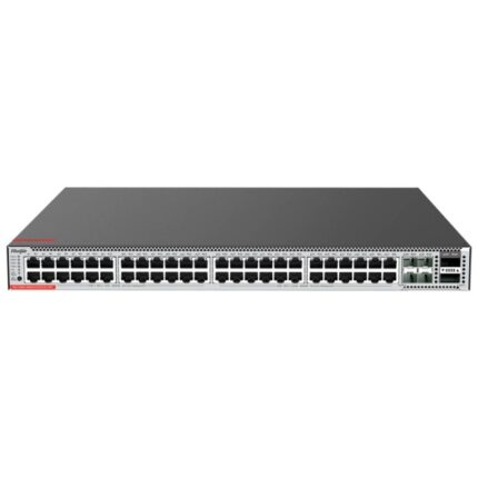 Ruijie RG-CS86-48MG4VS2QXS-UPD Switch con Auto-Negociacion Modular - 48 Puertos hasta 5Gbps - 4x SFP28 hasta 25Gbps - 2x QSFP+ hasta 40Gbps - PoE/PoE+/PoE++ hasta 1600W - Color Negro y Gris