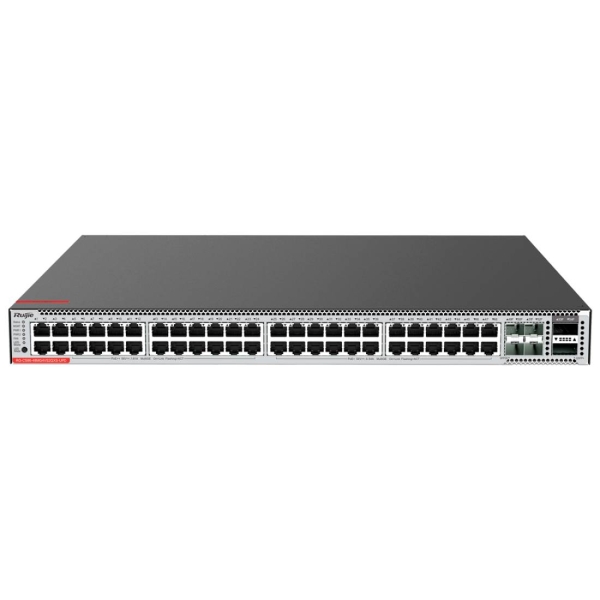 Ruijie RG-CS86-48MG4VS2QXS-UPD Switch con Auto-Negociacion Modular - 48 Puertos hasta 5Gbps - 4x SFP28 hasta 25Gbps - 2x QSFP+ hasta 40Gbps - PoE/PoE+/PoE++ hasta 1600W - Color Negro y Gris Ruijie RG-CS86-48MG4VS2QXS-UPD Switch con Auto-Negociacion Modular - 48 Puertos hasta 5Gbps - 4x SFP28 hasta 25Gbps - 2x QSFP+ hasta 40Gbps - PoE/PoE+/PoE++ hasta 1600W - Color Negro y Gris