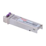 Ruijie GE-SFP-LX20-SM1550-BIDI Modulo Transceptor SFP - 1000Base-LX - Fibra Optica hasta 20km - Bidireccional - Transmision a 1550nm y Recepcion a 1310nm - Color Acero