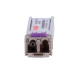 Ruijie MINI-GBIC-ZX80-SM1550 Modulo Transceptor SFP - 1000Base-ZX - Fibra Optica hasta 80km - Longitud de Onda de 1550nm - Color Acero - immagine 2