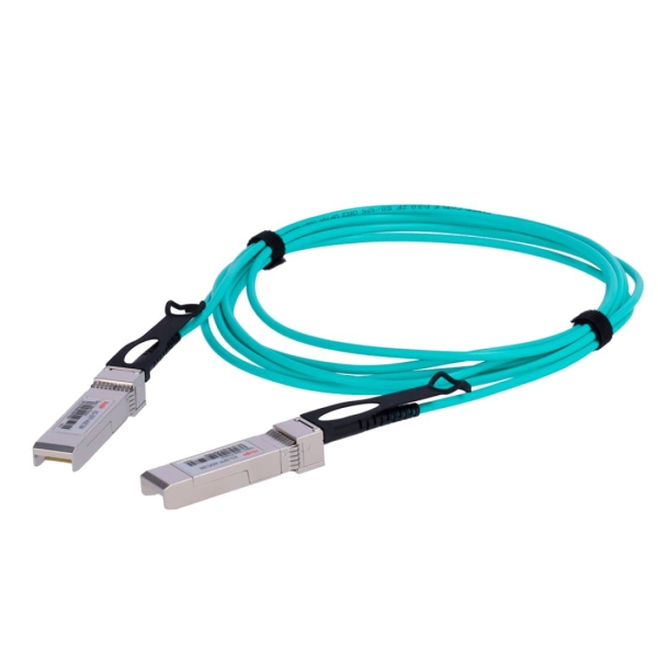 Ruijie XG-SFP-AOC3M Cable de Fibra Optica AOC - SFP+ - 3 Metros - 10 Gbps por Canal - Color Turquesa Ruijie XG-SFP-AOC3M Cable de Fibra Optica AOC - SFP+ - 3 Metros - 10 Gbps por Canal - Color Turquesa