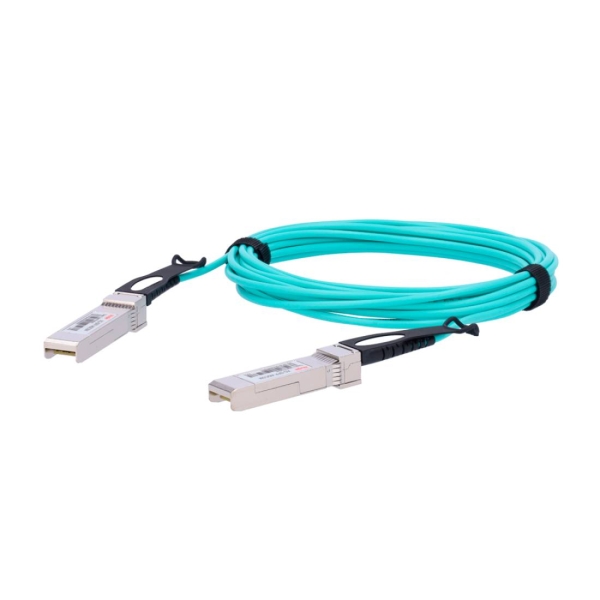 Ruijie XG-SFP-AOC5M Cable de Fibra Optica AOC - SFP+ - 5 Metros - 10 Gbps por Canal - Color Turquesa Ruijie XG-SFP-AOC5M Cable de Fibra Optica AOC - SFP+ - 5 Metros - 10 Gbps por Canal - Color Turquesa