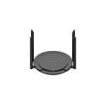 Ruijie RG-EW300 PRO Router - 4 Puertos - Tecnologia MIMO - 300Mbps - 4 Antenas de 5dBi - Capacidad hasta 16 Usuarios - Gestion en la Nube - Color Negro