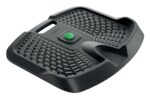 Leitz Active Alfombrilla Antifatiga - Diseñada para Mantenerte en Movimiento y Comodo - Varias Zonas de Masaje y Bola Extraible - Superficie con Textura de Espuma de Poliuretano Acolchada - Color Gris