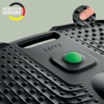 Leitz Active Alfombrilla Antifatiga - Diseñada para Mantenerte en Movimiento y Comodo - Varias Zonas de Masaje y Bola Extraible - Superficie con Textura de Espuma de Poliuretano Acolchada - Color Gris - immagine 4