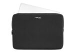 Natec Coral Funda par Portatiles de 15.6" - Neopreno - Doble Cremallera - Delgada y Resistente - Color Negro - immagine 5
