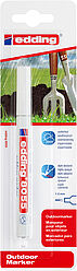 Edding 8055 Rotulador Permanente para Exteriores - Punta Redonda 1-2mm - Tinta Resistente al Desgaste