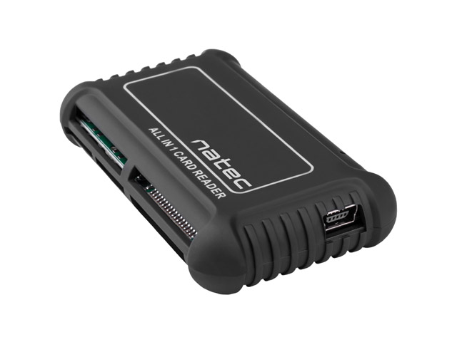 Natec Beetle Lector de Tarjetas All in One - SD/MMC (7 en 1)