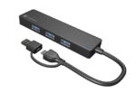 Natec Mayfly Hub USB-C - 4 Puertos USB 3.0 - Adaptador USB-C a USB-A - Color Negro - immagine 3
