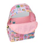 Safta Mr. Wonderful Comic Mochila para Portatiles hasta 14.1" - Portabotellas - Cremallera con Doble Tirador - Asa de Mano - Bolsillo Frontal - Acolchada - Acolchada - 31x43x13cm - Color Rosa - immagine 4