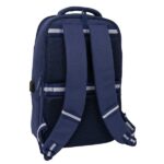 Safta el Ganso Jeans Mochila para Portatiles hasta 15.6" - Portabotellas - Cremallera con Doble Tirador - Bolsillo para Tablet hasta 10.6" - Conector USB - Acolchada - 29x44x15cm - Color Azul Marino - immagine 2