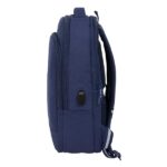 Safta el Ganso Jeans Mochila para Portatiles hasta 15.6" - Portabotellas - Cremallera con Doble Tirador - Bolsillo para Tablet hasta 10.6" - Conector USB - Acolchada - 29x44x15cm - Color Azul Marino - immagine 4
