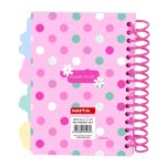 Safta Minnie Mouse Minty Bloc de Notas - Formato A6 - 80 Hojas de 80 g/m2 - Espiral - Tapas Duras - 4 Separadores Interiores - 10.5x14.8cm - Color Rosa - immagine 2