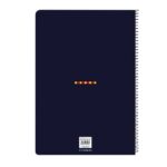 Safta F.C.Barcelona 1ª Equipacion 26/27 Libreta con Espiral - Formato Folio - 80 Hojas de 80g/m2 - Cuadricula 4x4mm - Tapas Duras Glasofonadas - 21.5x31x1cm - Color Rojo y Azul - immagine 2