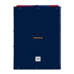 Safta F.C.Barcelona 1ª Equipacion 26/27 Carpeta de 3 Solapas - Formato Folio - Cierre con Gomas Elasticas - Tapas Duras Forradas - 26x33.5x2.5cm - Color Rojo y Azul - immagine 2