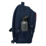 Safta F.C.Barcelona 1ª Equipacion 26/27 Mochila para Portatil hasta 15.6" - Bolsillo Trasero Antirrobo - Cremallera Bidireccional - Transpirable - Ergonomica - 34x46x15cm - Color Azul Noche - immagine 3