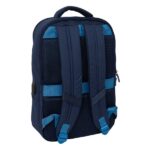 Safta Spagnolo Mochila para Portatiles hasta 15.6" - Portabotellas - Cremallera con Doble Tirador - Bolsillo para Tablet hasta 10.6" - Conector USB - Acolchada - 29x44x15cm - Color Azul Noche - immagine 2