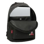 Safta Mickey and Friends Racing - Teen Mochila para Portatiles hasta 14.1" - Bolsillo para Tablet hasta 10.6" - Bolsillo Frontal - Asa de Mano - Acolchada - 31x41x16cm - Color Negro - immagine 4