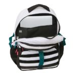 Safta Real Madrid Equipacion 26/27 Mochila para Portatil hasta 15.6" - Bolsillo Trasero Antirrobo - Cremallera Bidireccional - Transpirable - Ergonomica - 34x46x15cm - Color Blanco y Negro - immagine 5