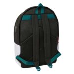 Safta Real Madrid Equipacion 26/27 Mochila para Portatiles hasta 15.6" - Bolsillo para Tablet hasta 11" - Antirrobo - Asa de Mano - Conector USB - Acolchada - 31x44x18cm - Color Blanco y Negro - immagine 2