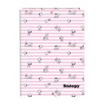 Safta Snoopy Carpeta de 3 Solapas - Formato Folio - Cierre con Gomas Elasticas - Tapas Duras Forradas - 26x33.5x2.5cm - Color Rosa
