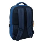 Safta el Pulpo Mochila para Portatiles hasta 15.6" - Portabotellas - Cremallera con Doble Tirador - Bolsillo para Tablet hasta 10.6" - Conector USB - Acolchada - 29x44x15cm - Color Azul Marino - immagine 2