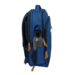 Safta el Pulpo Mochila para Portatiles hasta 15.6" - Portabotellas - Cremallera con Doble Tirador - Bolsillo para Tablet hasta 10.6" - Conector USB - Acolchada - 29x44x15cm - Color Azul Marino - immagine 4