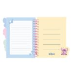 Safta Stitch Bloc de Notas - Formato A5 - 80 Hojas de 80 g/m2 - Espiral - Tapas Duras - 4 Separadores Interiores - 14.8x2.1cm - Color Azul Pastel - immagine 4