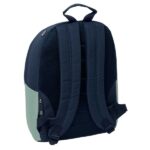 Safta el Pulpo Mochila para Portatiles hasta 14.1" - Bolsillo para Tablet hasta 10.6" - Asa de Mano - Bolsillo Frontal - Acolchada - 31x41x16cm - Color Aguamarina - immagine 2